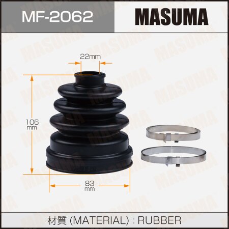 Пыльник ШРУСа Masuma (резина), MF-2062