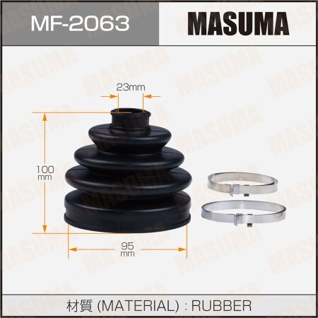 Пыльник ШРУСа Masuma (резина), MF-2063