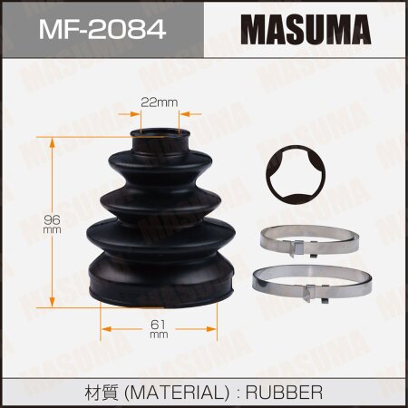Пыльник ШРУСа Masuma (резина), MF-2084