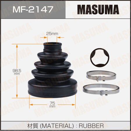 Пыльник ШРУСа Masuma (резина), MF-2147