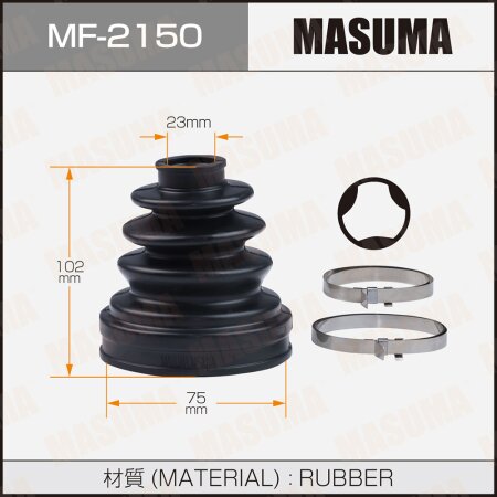 Пыльник ШРУСа Masuma (резина), MF-2150