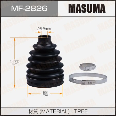 Пыльник ШРУСа MASUMA (пластик), MF-2826