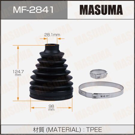 Пыльник ШРУСа MASUMA (пластик), MF-2841