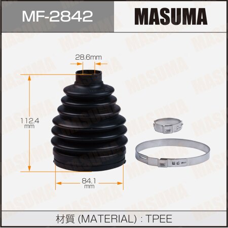 Пыльник ШРУСа MASUMA (пластик), MF-2842