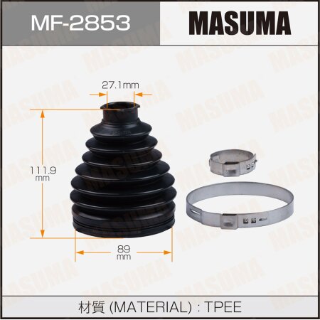 Пыльник ШРУСа MASUMA (пластик), MF-2853