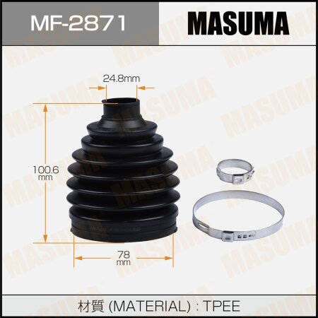 Пыльник ШРУСа MASUMA (пластик), MF-2871