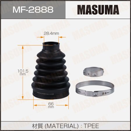 Пыльник ШРУСа MASUMA (пластик), MF-2888