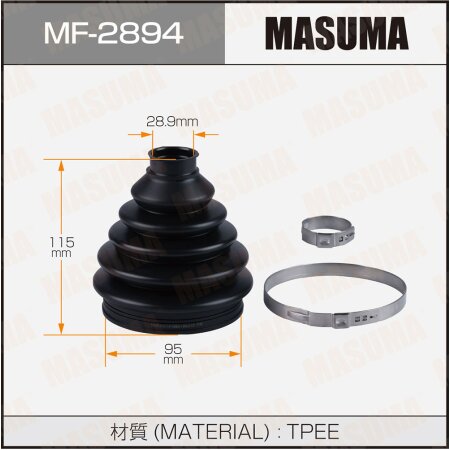 Пыльник ШРУСа Masuma (пластик), MF-2894