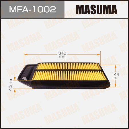 Фильтр воздушный Masuma, MFA-1002
