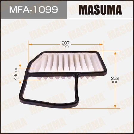 Фильтр воздушный Masuma, MFA-1099