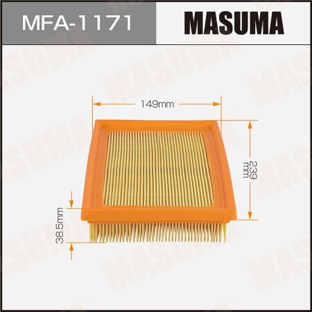 Фильтр воздушный Masuma, MFA-1171