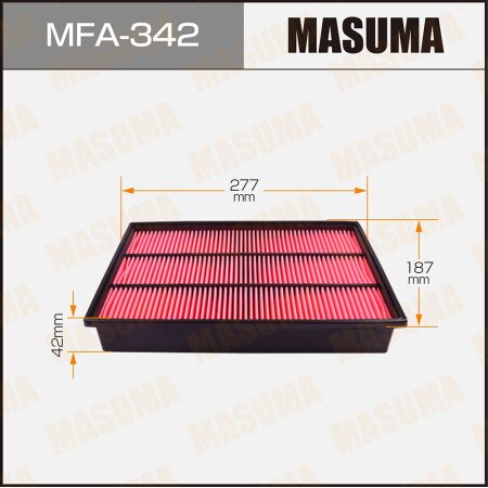 Фильтр воздушный Masuma, MFA-342