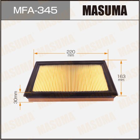 Фильтр воздушный Masuma с пропиткой маслом, MFA-345