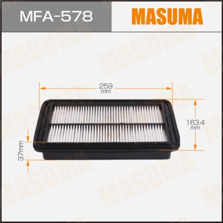 Air filter Masuma, MFA-578