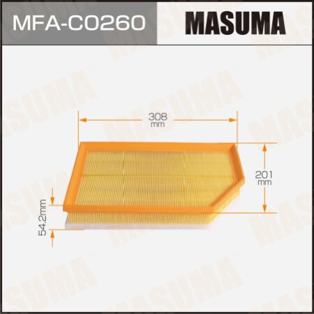 Фильтр воздушный Masuma, MFA-C0260