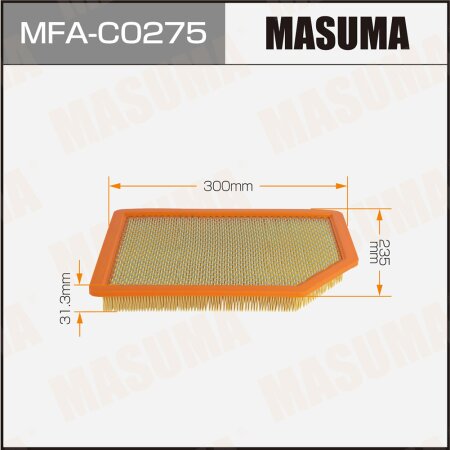 Фильтр воздушный Masuma, MFA-C0275