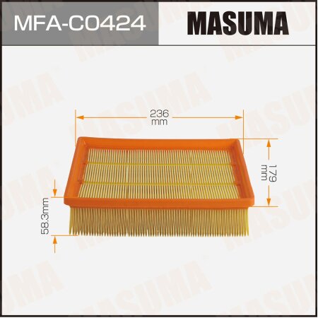 Фильтр воздушный Masuma, MFA-C0424