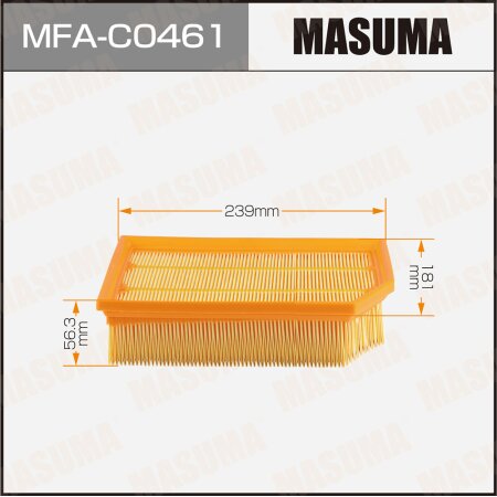 Фильтр воздушный Masuma, MFA-C0461