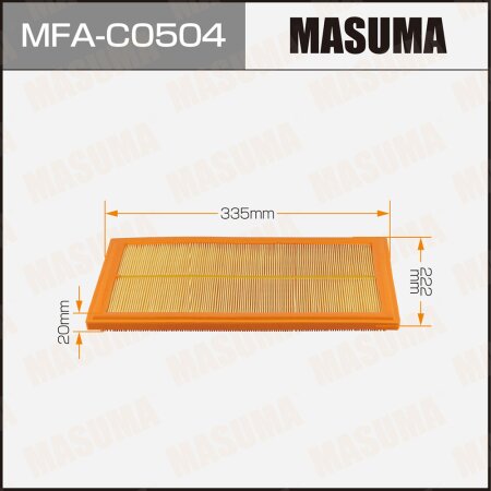 Фильтр воздушный Masuma, MFA-C0504