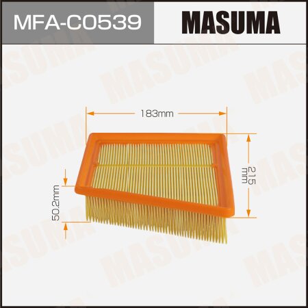 Фильтр воздушный Masuma, MFA-C0539