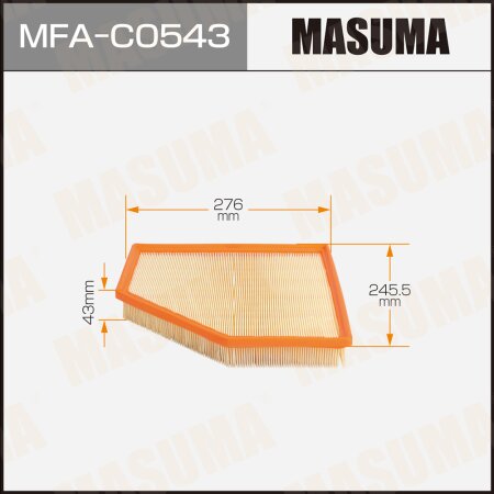 Фильтр воздушный Masuma, MFA-C0543
