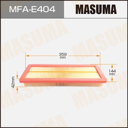 Фильтр воздушный Masuma, MFA-E404