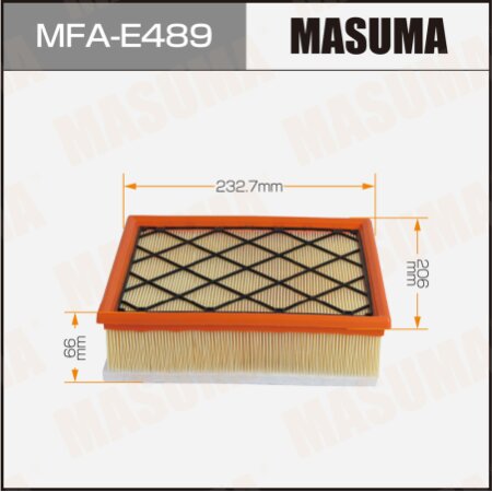 Фильтр воздушный Masuma, MFA-E489