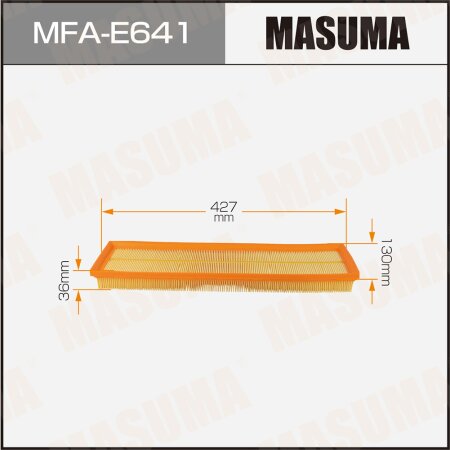 Фильтр воздушный Masuma, MFA-E641