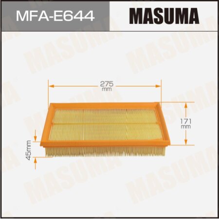Фильтр воздушный Masuma, MFA-E644