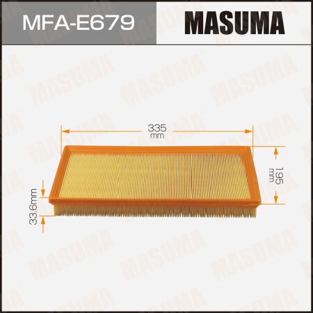 Фильтр воздушный Masuma, MFA-E679