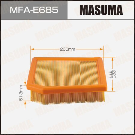 Фильтр воздушный Masuma, MFA-E685