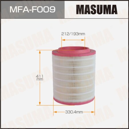 Фильтр воздушный для спецтехники Masuma, MFA-F009