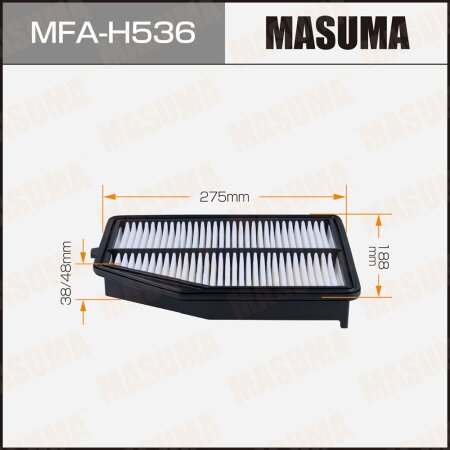 Фильтр воздушный Masuma с пропиткой маслом, MFA-H536