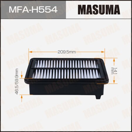 Фильтр воздушный Masuma, MFA-H554