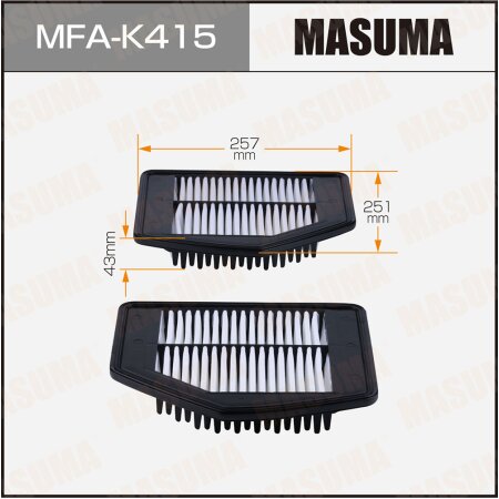 Фильтр воздушный Masuma, MFA-K415