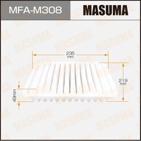 Фильтр воздушный Masuma, MFA-M308