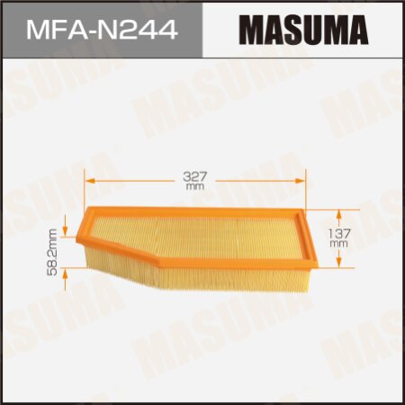 Air filter Masuma, MFA-N244
