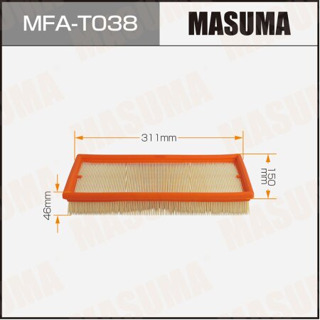 Фильтр воздушный Masuma, MFA-T038