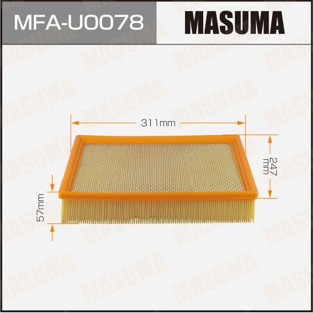 Фильтр воздушный Masuma, MFA-U0078