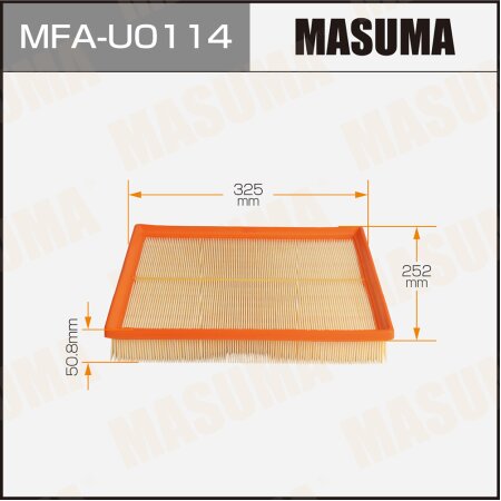 Air filter Masuma, MFA-U0114