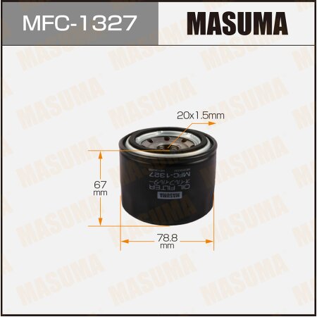Фильтр масляный Masuma, MFC-1327