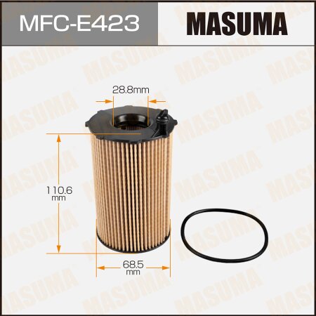Фильтр масляный Masuma (вставка), MFC-E423