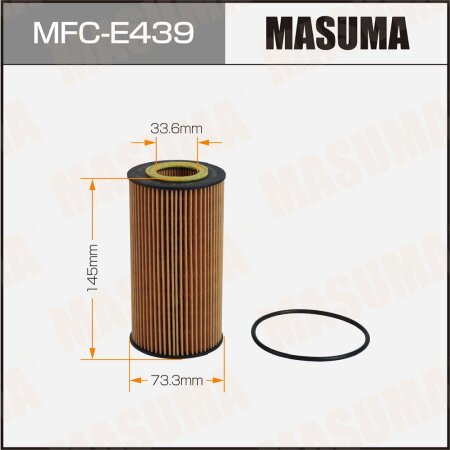Фильтр масляный Masuma (вставка), MFC-E439