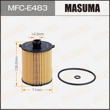 Фильтр масляный Masuma (вставка), MFC-E483