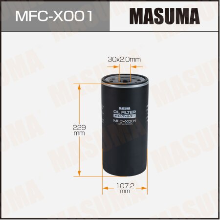 Фильтр масляный для спецтехники Masuma, MFC-X001