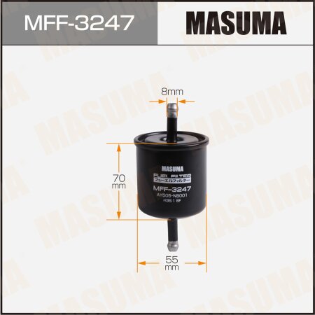 Фильтр топливный Masuma, MFF-3247