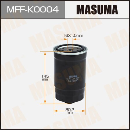 Фильтр топливный Masuma, MFF-K0004