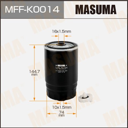 Фильтр топливный Masuma, MFF-K0014