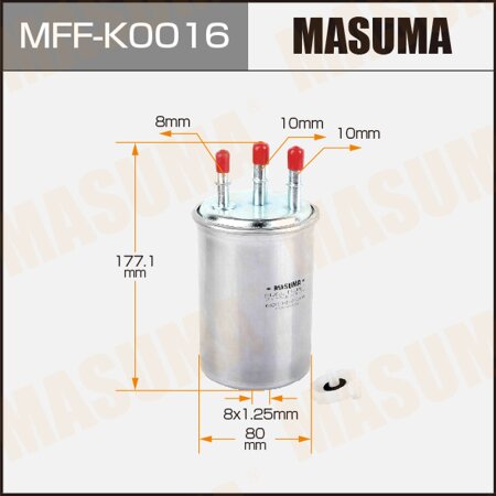 Фильтр топливный Masuma, MFF-K0016