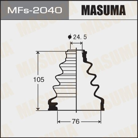 Пыльник ШРУСа Masuma (силикон), MFs-2040